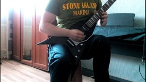 Iron Maiden - Afraid to Shoot Strangers Solo (Cover) 