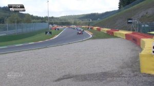 Eurocup Formula Renault 2.0 2017. Race 2 Circuit de Spa-Francorchamps. Gilles Magnus Hard Crash