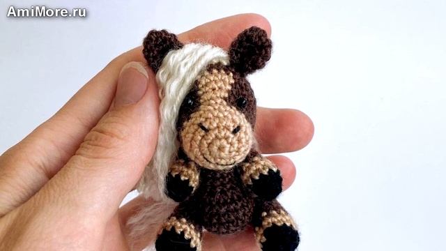 Амигуруми: схема Лошадка. Игрушки вязаные крючком - Free crochet patterns.