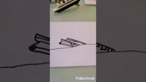 Рисуем затонувший Британик