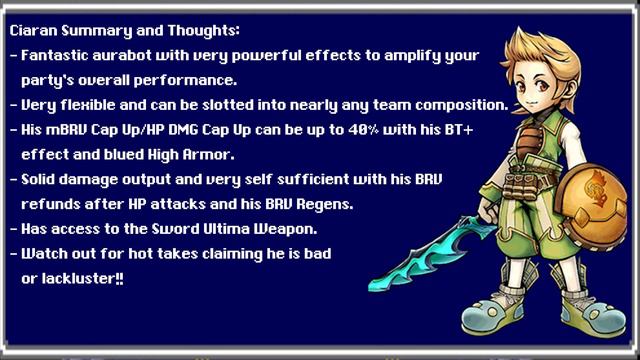 THE ART OF CIARAN Dissidia Final Fantasy: Opera Omnia