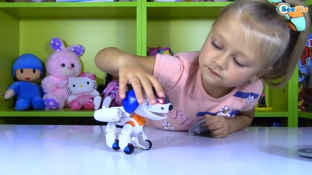 ЩЕНЯЧИЙ ПАТРУЛЬ PAW Patrol Видео для Детей Ярослава открывает игрушки РОБОПЕС
