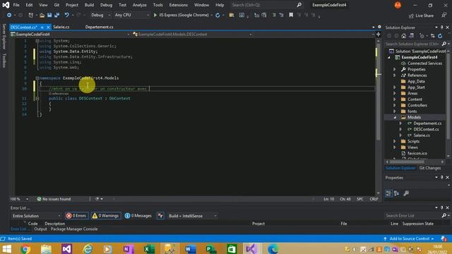 Demo|EntityFrameWork CodeFirst approach In DotNet-C#