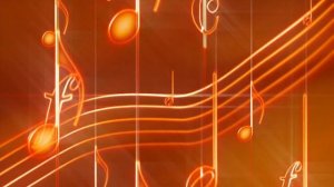 Music for positive _ Orange saxophone