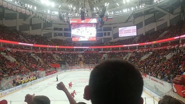 А первым будет Спартак. ХК Спартак Москва - ХК Северсталь Череповец 02.03.2024