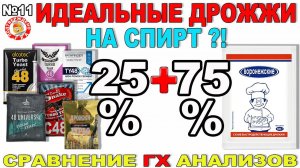 ИДЕАЛЬНЫЕ ДРОЖЖИ ДЛЯ БРАГИ НА СПИРТ. ГХ АНАЛИЗЫ. ВЫБРАЛ ОПТИМАЛЬНУЮ НАВЕСКУ ДЛЯ МИНИМИЗИРОВАНИЯ ЭАФ!