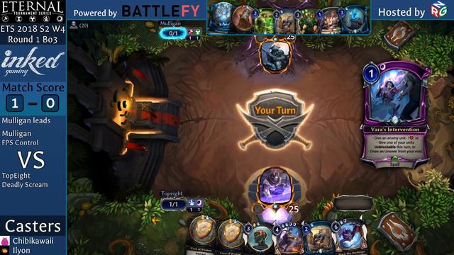 ETS 2018 Season 2, Week 4 (April 21st) Open - Round 1: Mulligan vs topeight, TheRocke v komodo смотреть онлайн