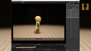 Standard Walk 12 fps - Lego Stop Motion tutorial - Lego character animation in Dragonframe