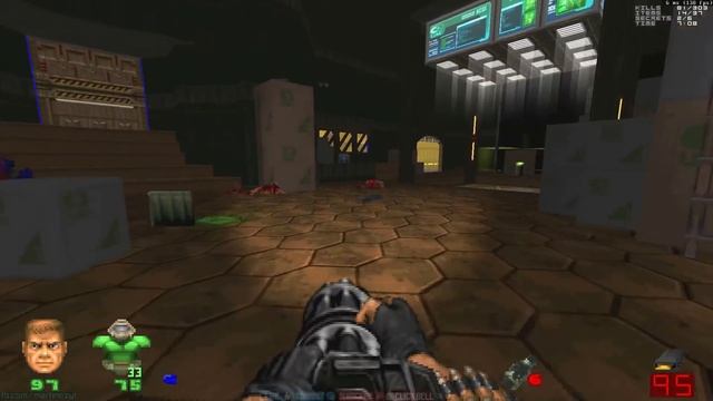 BRUTAL DOOM v21 Dox Addon - Dead Signal [100% SECRETS] смотреть онлайн