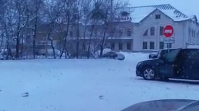 Печора,вокзал,въезд под "кирпич" - легко!!! смотреть онлайн