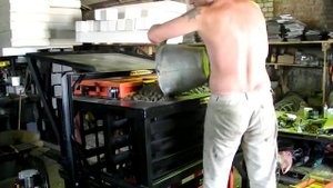 Вибростанок ТБ-2 для производства теплоблоков. Вибропрессы и вибростанки на заказ.