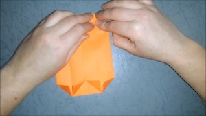Оригами коробочка. Тарелка под сладости. Origami box