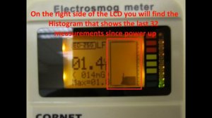 CORNET ED25 RF/ELF  EMF/EMR meter (for home use) video review