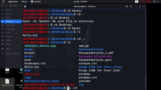 Basic Commands Of Kali Linux |Devil Techie