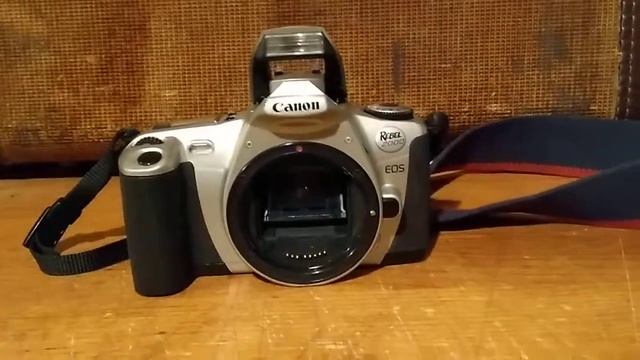 Cámara Analógica Canon EOS Rebel 2000 de 35mm SIN Lente смотреть онлайн