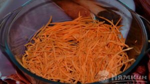 Салат из фунчозы с морковью