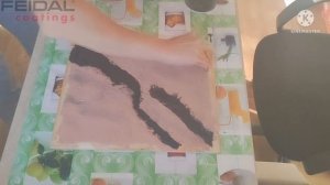 Оригинальная техника нанесения декоративной штукатурки с помощью обычной расчески!