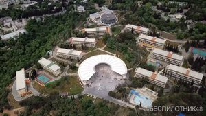 Крым 18, Артек - аэросъёмка