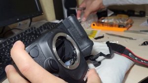 how to replace focusing screen DSLR Canon 5d mk 4 Замена фокусировочного экрана