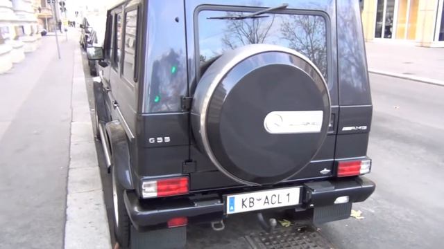 Mercedes C 63 AMG & G 55 AMG - walkaround смотреть онлайн