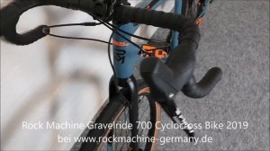 Rock Machine Gravelride 700 SRAM Apex 1 Cyclocross / Gravel Bike 2019