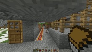 Как скрафтить вагонетка с сундуком в Minecraft?