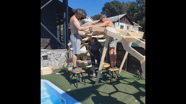 Арка из Сот. Этапы проектирования, изготовления, монтажа. ТМ "ЯЮ". смотреть онлайн