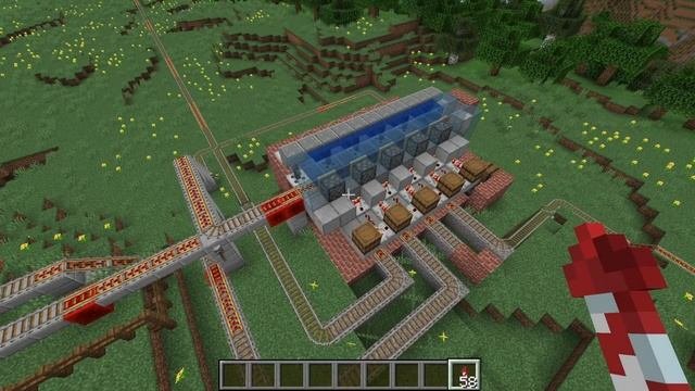 Minecart Mail Distribution Center For Minecraft (Java 1.19)