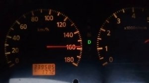 Nissan Cefiro 2001г. VQ25DD разгон 0-180 км/ч