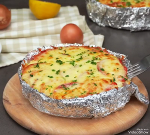 То, что я приготовил из риса и консервированного тунца