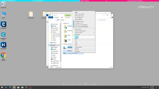 Service tutorial Ender - 3 S1 flash the firmware смотреть онлайн