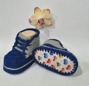 Подошва для пинеток из фетра на цветном принте.