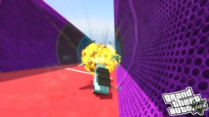 Самый ржачный спуск, больно было всем GTA V OnLine