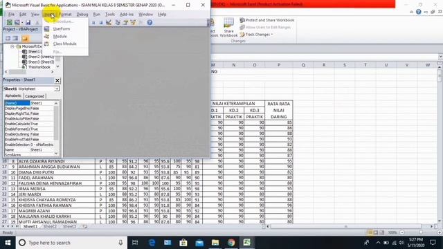 Cara membuka Sheet Excel yg di Protect tidak bisa di edit смотреть онлайн