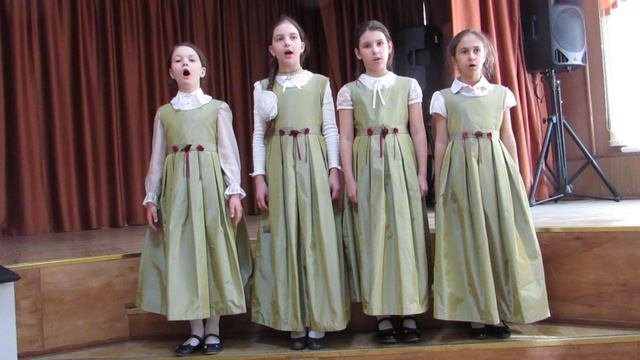 Песня о Москве. Исполняет группа ансамбля 