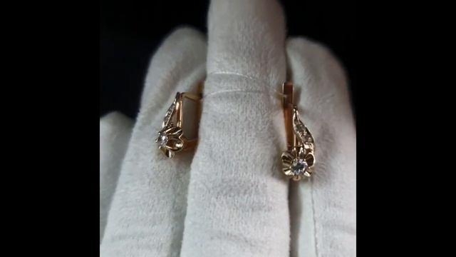 Серьги Цветок Кришны S100