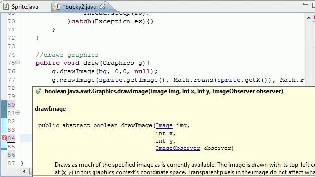 Java Game Development - 26 - Watching the Sprite Move смотреть онлайн
