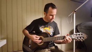 Distant Sun - Crowded House - Cover on $50 guitar