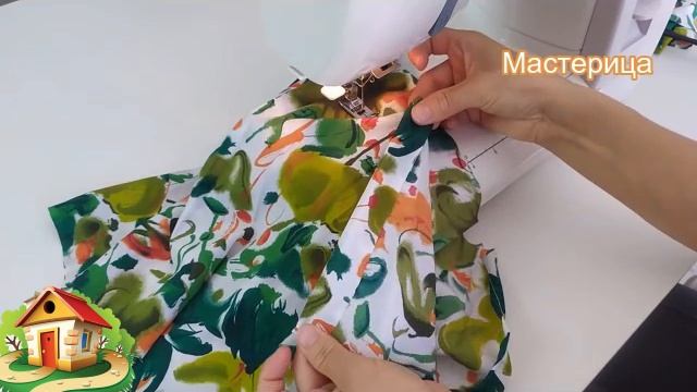 Очень стильная переработка устаревшей юбки