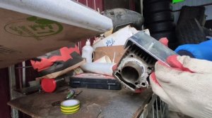 самодельное водяное охлаждение на китайский двигатель