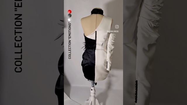 Коллекция "EMOTIONS" ⚪⚫?  #вечернееплатье  #новогодняяколлекция #dress #happynewyear #2024