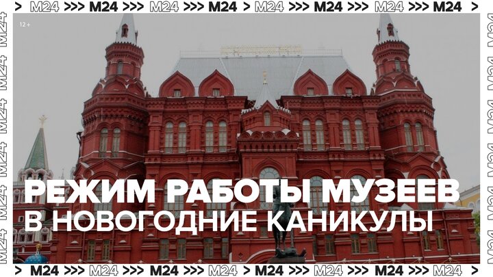 Москвичам напомнили режим работы музеев в новогодние каникулы - Москва 24