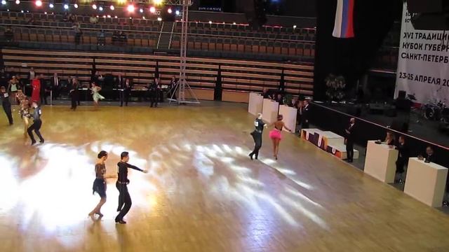 Самба (3) (Взрослые до B класса, LA) 1\4 финала 23.04.2021 смотреть онлайн