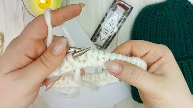 Шапка из объёмной пряжи. Зимняя шапка. Взрослая шапка . Подробный мастер класс. смотреть онлайн