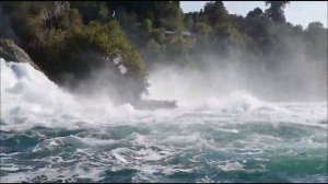 Рейнский водопад (Rheinfall)-Швейцария.