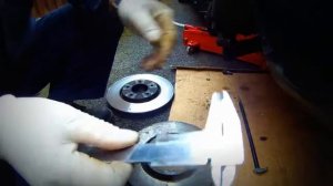 Replacement front brake discs Chrysler, Dodge / Замена передние тормозные диски Chrysler ,Dodge