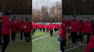 Андрей Аршавин провел тренировку для участников проекта «Футбол в школе»