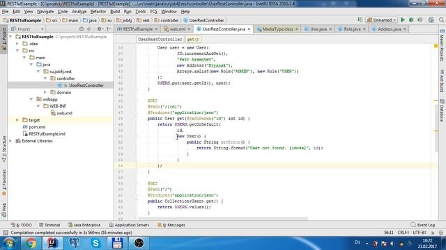 REST API Jersey Consumes Array JSON