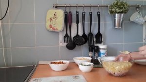 Вкусный и быстрый салат из маринованных опят ?