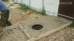 Плита под летний душ